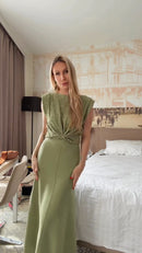 Conjunto Blusa Tricô e Saia