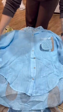 Conjunto 100% Linho Italiano Poá