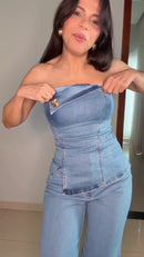 Conjunto All denim jeans