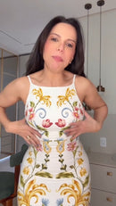 Vestido Canelado Angelica