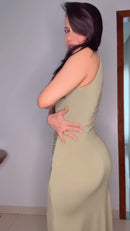 Vestido Lança Perfume - Oliva