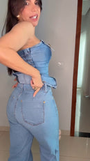 Conjunto All denim jeans