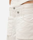 Conjunto em Sarja Wide Leg e Corset