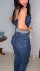 Conjunto All denim jeans