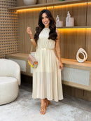 Vestido Muceline com o cinto