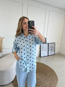 Camisa Bianca Poá
