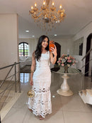 Vestido Úrsula detalhes em Renda