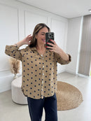 Camisa Bianca Poá