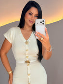 Vestido Tricô modal Cris