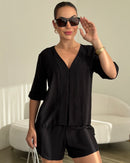 Conjunto Shorts E Camisa Luisa