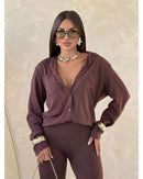 Conjunto flare flanelada