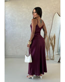 Vestido cetim Zaya